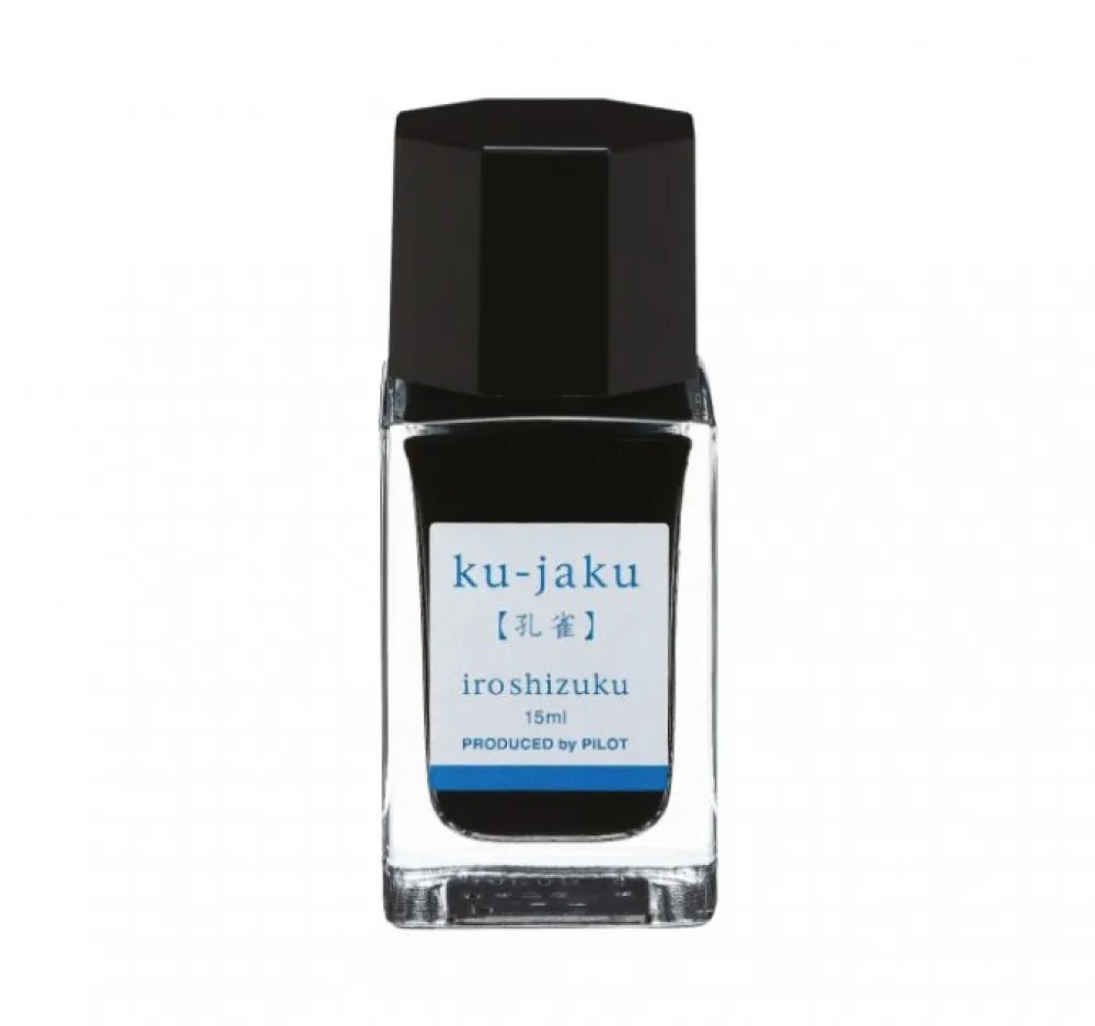 Pilot Atrament Iroshizuku - - Ku-Jaku (Peacock), 15 ml