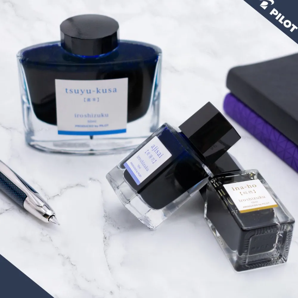 Pilot Atrament Iroshizuku - - Rikka (Snow Crystal), 15 ml > Atramenty