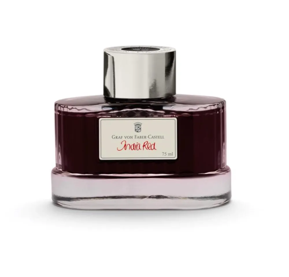 Graf Von Faber-Castell Atrament permanentny - - India Red, 75 ml > Atramenty