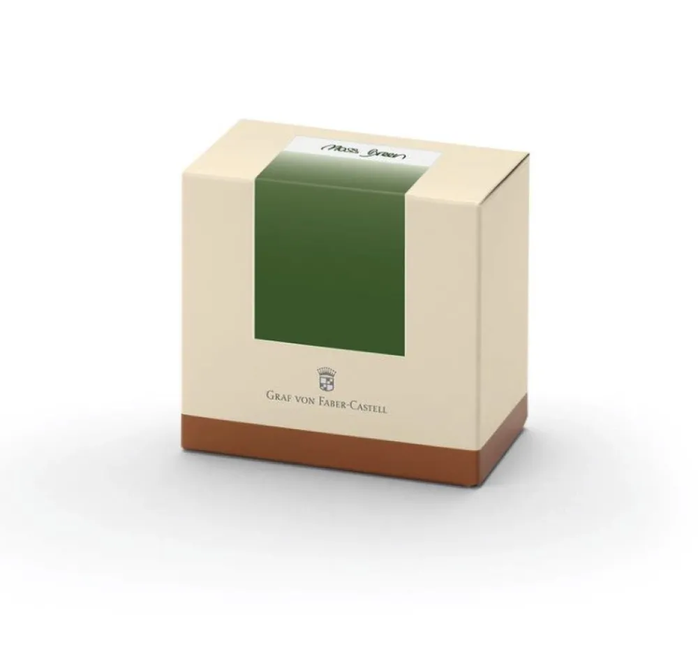 Graf Von Faber-Castell Atrament permanentny - - Moss Green, 75 ml