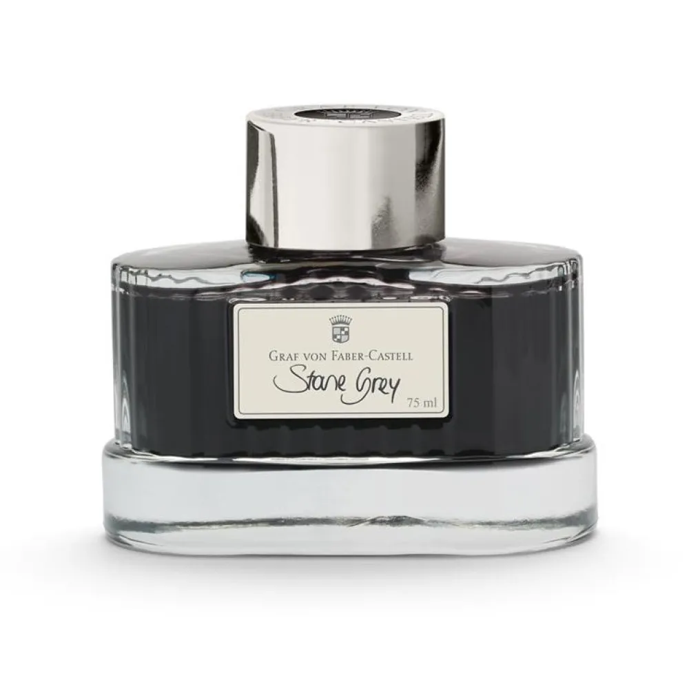 Graf Von Faber-Castell Atrament permanentny - - Stone Grey, 75 ml > Atramenty