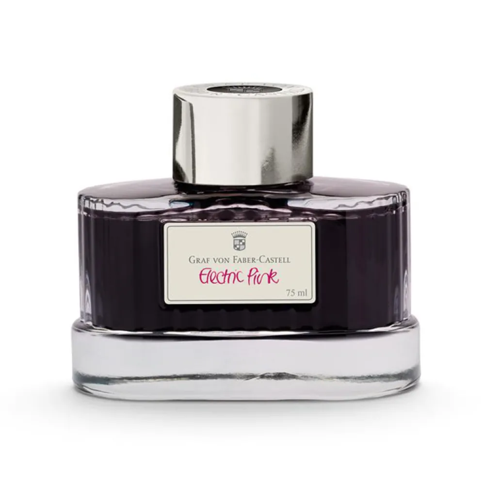 Graf Von Faber-Castell Atrament permanentny - - Electric Pink, 75 ml