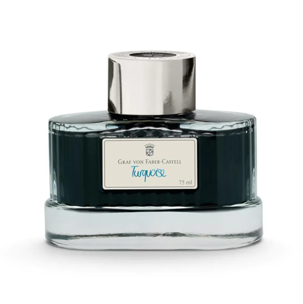 Graf Von Faber-Castell Atrament permanentny - - Turquoise, 75 ml