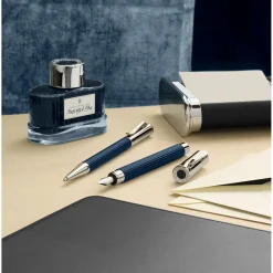 Graf Von Faber-Castell Atrament permanentny - - Midnight Blue, 75 ml ><noscript><img width=