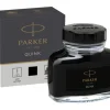 Parker Atrament Quink do piór wiecznych - - czarny, 57 ml