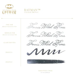 Ferris Wheel Press Atrament Shadows over Gotham City Limited Edition - - Bat Signal 38 ml