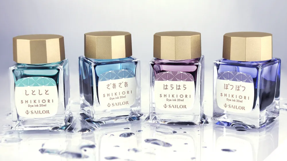 Sailor Atrament Shikiori The Sound Of Rain - - Potsupotsu 20 ml > Atramenty