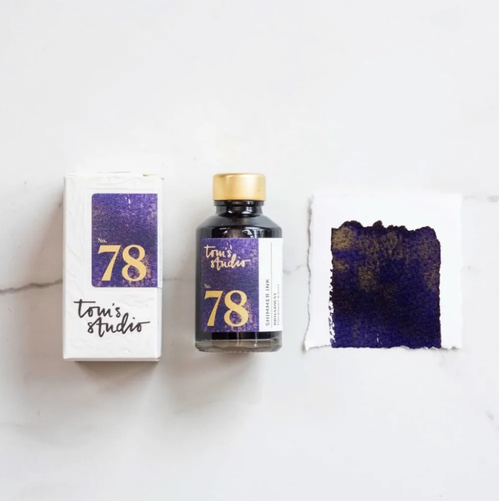Tom's Studio Atrament Shimmer Ink - - 78 Broadway 50 ml