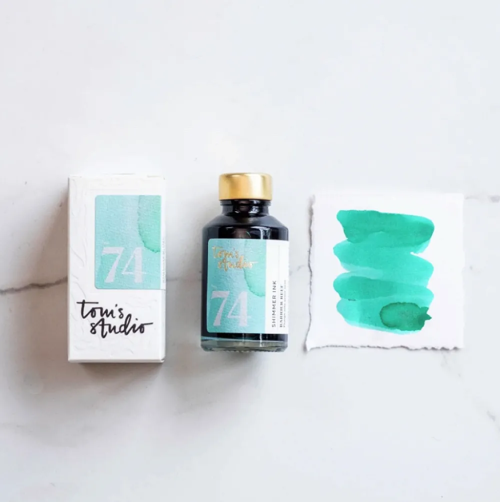 Tom's Studio Atrament Shimmer Ink - - 74 Barrier Reef 50 ml