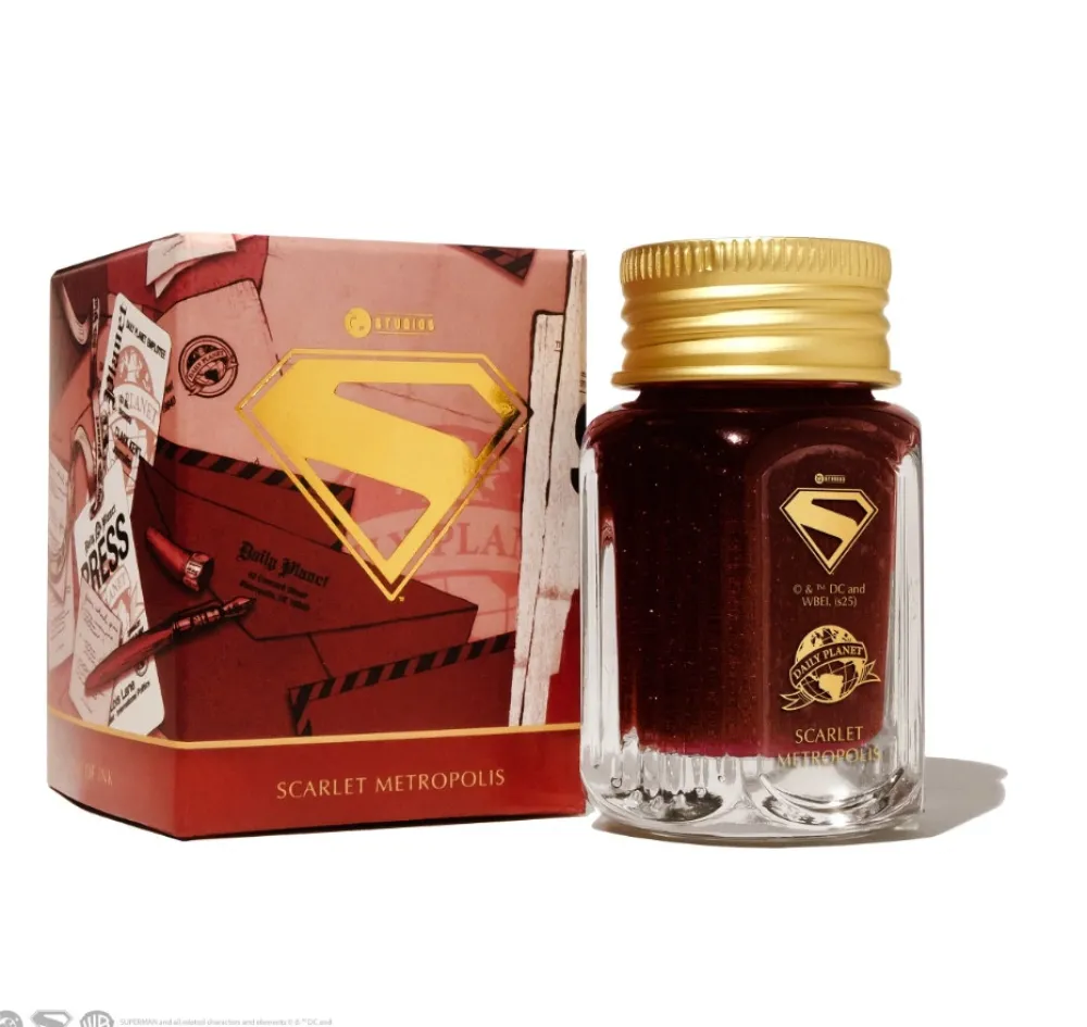 Ferris Wheel Press Atrament Superman - - Scarlet Metropolis 28 ml