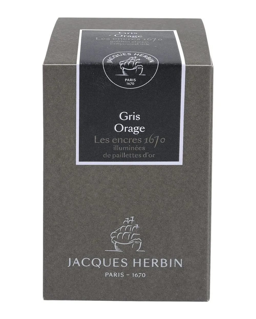 J.Herbin Atrament 1670 w butelce - - Stormy Grey, 50 ml > Atramenty