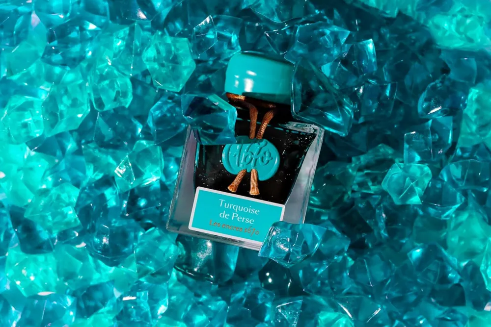 J.Herbin Atrament 1670 w butelce - - Turquoise, 50 ml