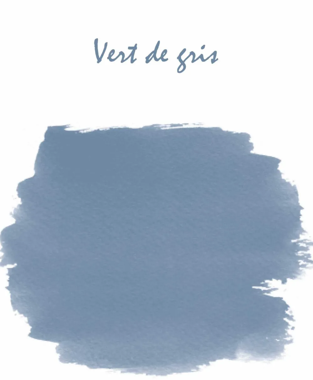 J.Herbin Atrament w butelce - - Vert De Gris, 10 ml > Atramenty