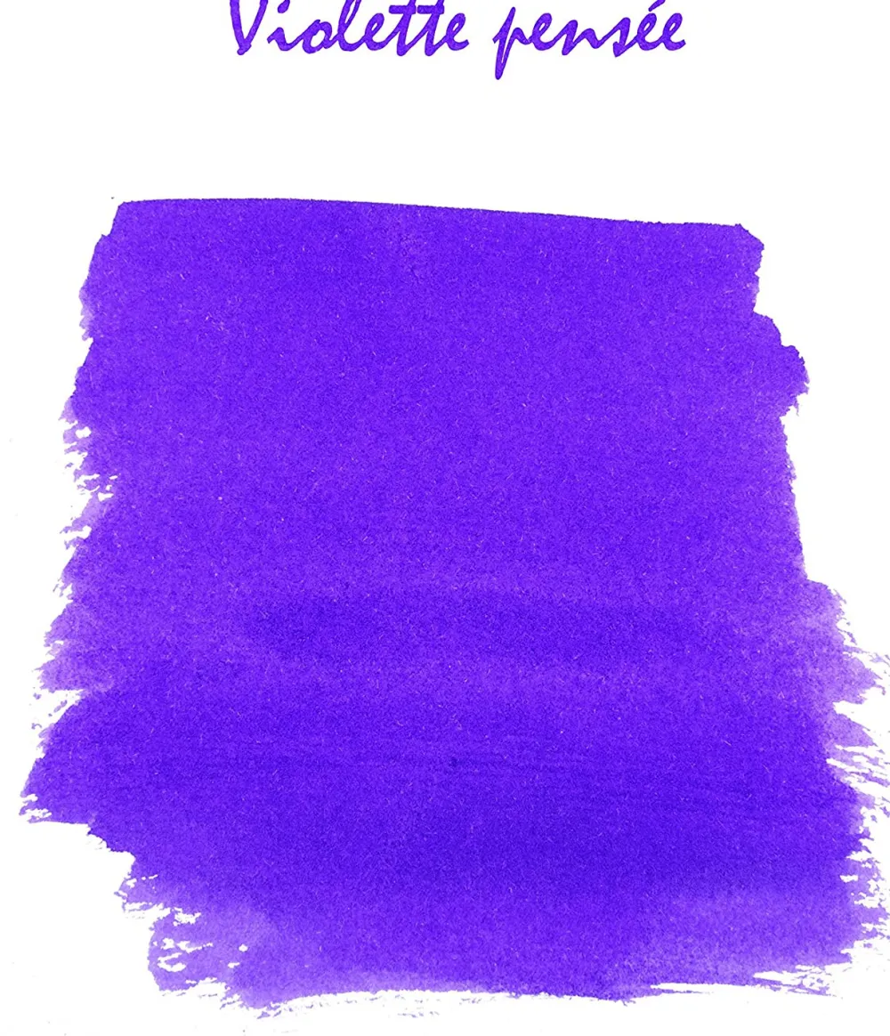 J.Herbin Atrament w butelce - - Viollette Pensee, 10 ml