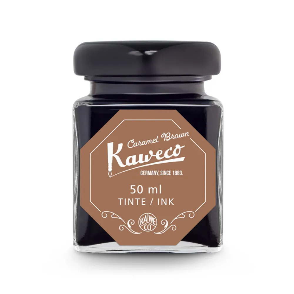 Kaweco Atrament w butelce - - Carmel Brown, 50 ml > Atramenty