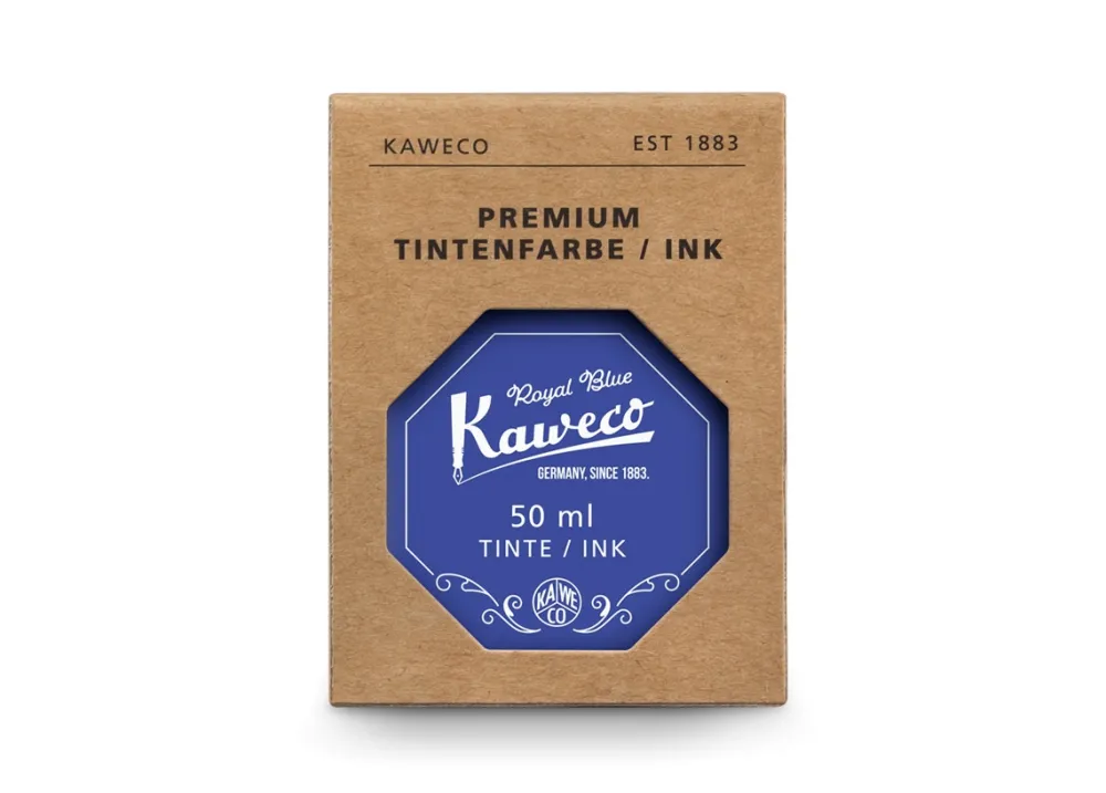 Kaweco Atrament w butelce - - Royal Blue, 50 ml