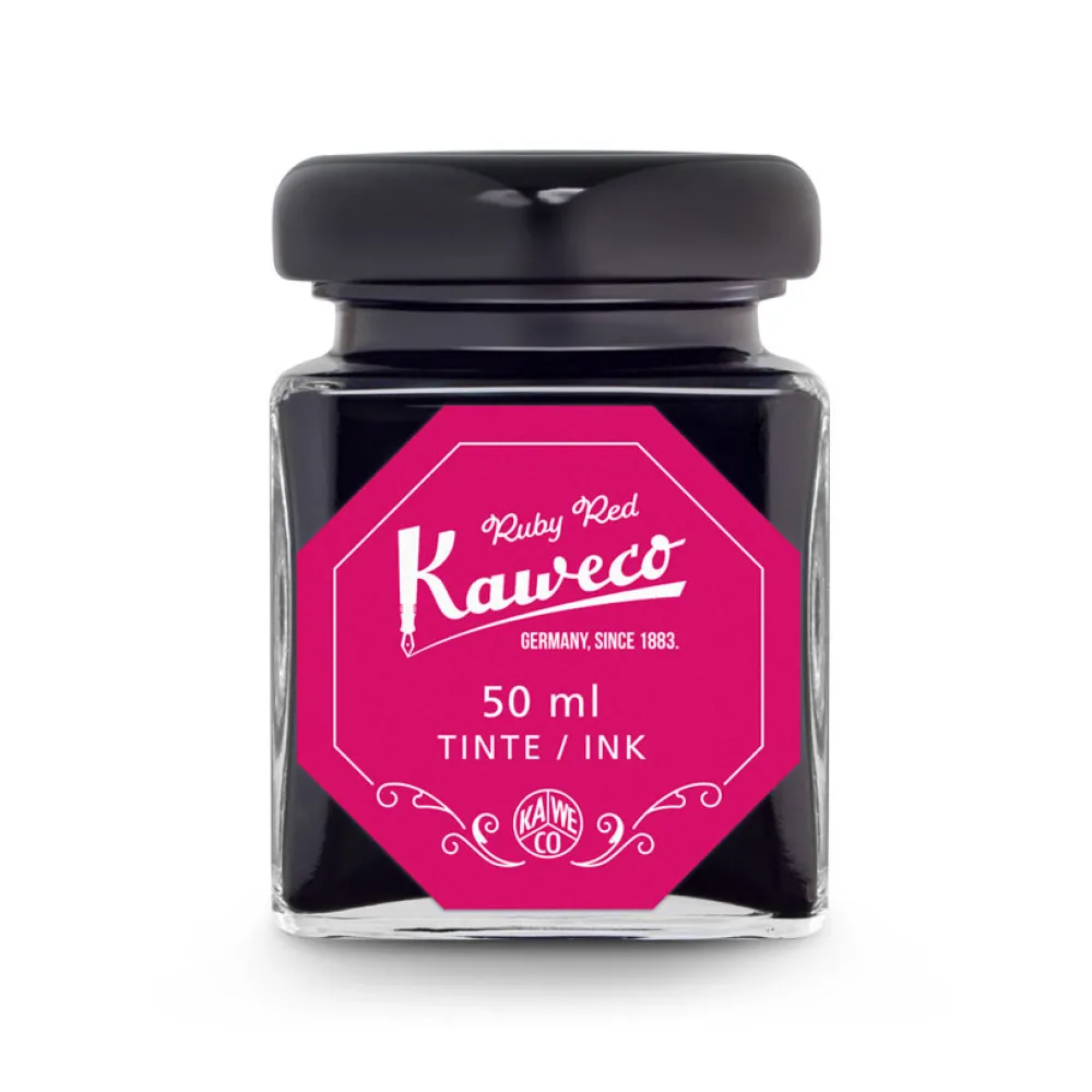 Kaweco Atrament w butelce - - Ruby Red, 50 ml