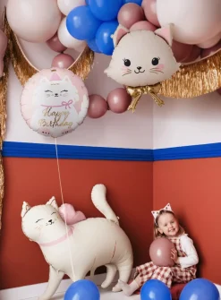 PartyDeco Balon foliowy Kotek - 50 x 60 cm > Balony Foliowe