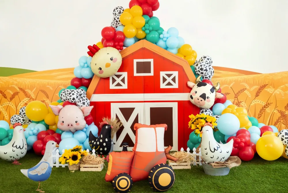 PartyDeco Balon foliowy Krówka - 57 x 47 cm > Balony Foliowe