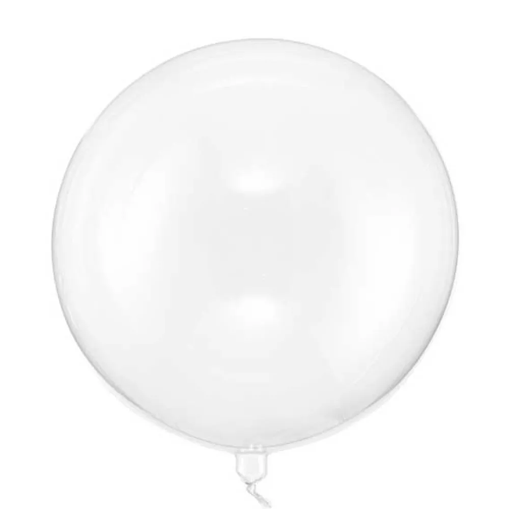 PartyDeco Balon foliowy Kula - transparentny, 40 cm