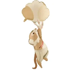 PartyDeco Balon foliowy Myszka z balonami - 44 x 104 cm ><noscript><img width=