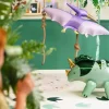 Balon foliowy, Pterodaktyl - fioletowy, 120 x 62 cm