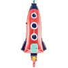 PartyDeco Balon foliowy Rakieta - 44 x 115 cm > Balony Foliowe