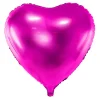 PartyDeco Balon foliowy Serce - ciemnoróżowy, 35 cm
