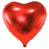PartyDeco Balon foliowy Serce - czerwony, 35 cm