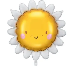 PartyDeco Balon foliowy, Słońce - 90 cm