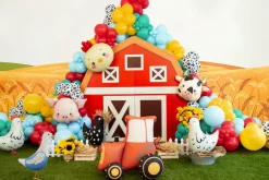PartyDeco Balon foliowy stojący Gęś - 47,5 x 69,5 cm