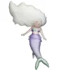 PartyDeco Balon foliowy Syrena - fioletowy, 72 x 52 cm