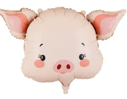 PartyDeco Balon foliowy Świnka - 61 x 36 cm > Balony Foliowe