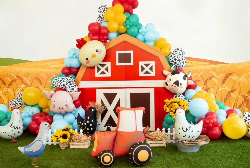 PartyDeco Balon foliowy Świnka - 61 x 36 cm > Balony Foliowe