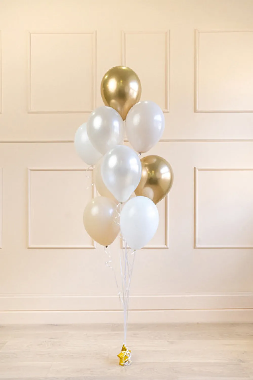 PartyDeco Balony lateksowe - białe, 10 szt. > Balony Lateksowe