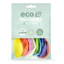 PartyDeco Balony lateksowe Eco Pastel - kolorowe, 26 cm, 100 szt. > Balony Lateksowe