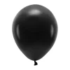 PartyDeco Balony lateksowe Eco, pastelowe - czarne, 26 cm, 10 szt. > Balony Lateksowe