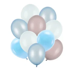 PartyDeco Balony lateksowe - niebieskie, 10 szt. > Balony Lateksowe