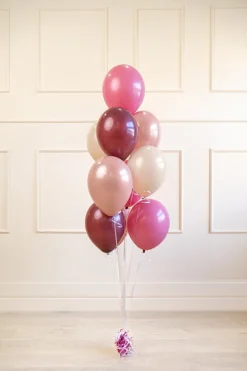 PartyDeco Balony lateksowe - różowe, 10 szt.