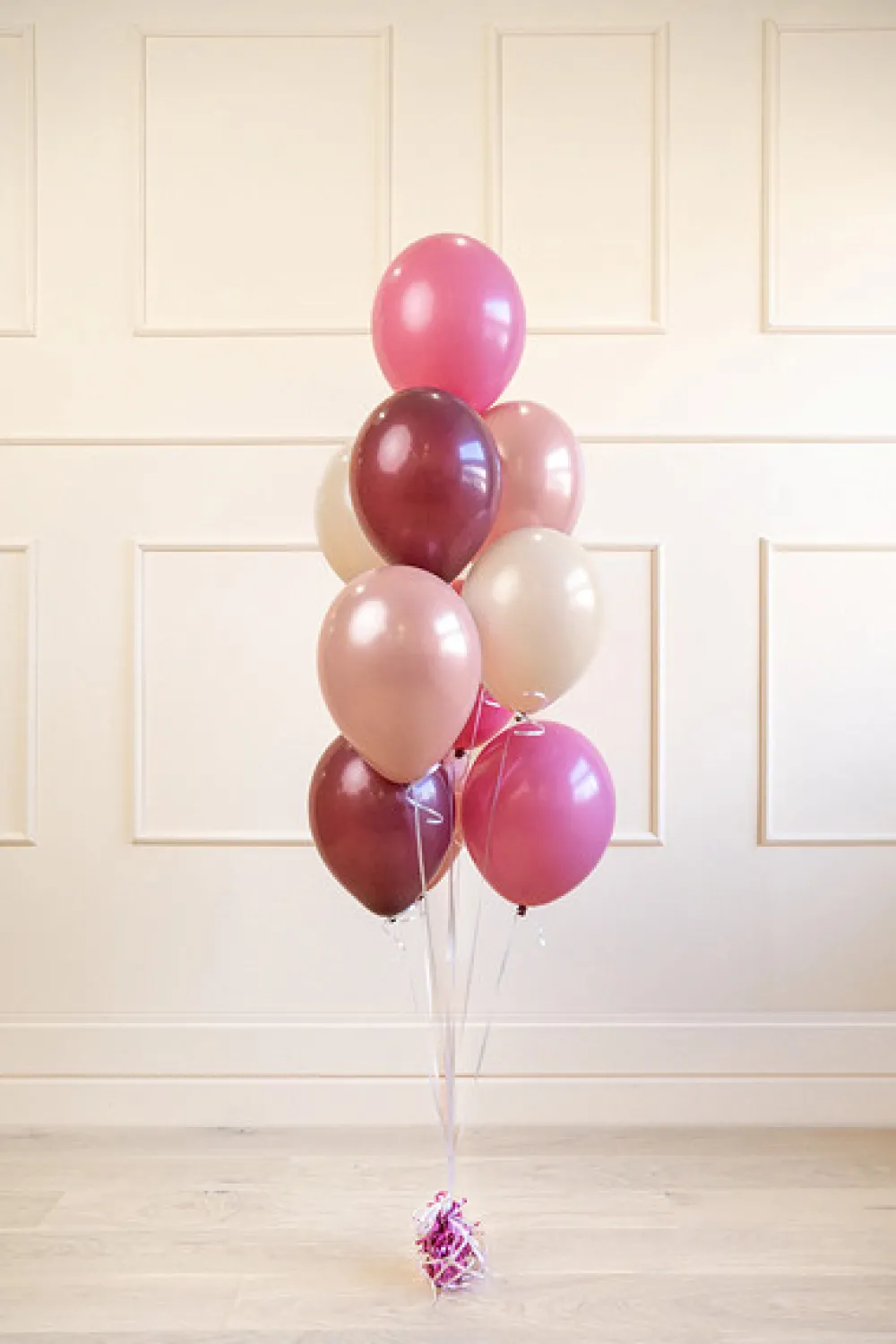 PartyDeco Balony lateksowe - różowe, 10 szt.
