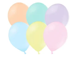 PartyDeco Balony Strong - pastelowe, 23 cm, 50 szt. > Balony Lateksowe