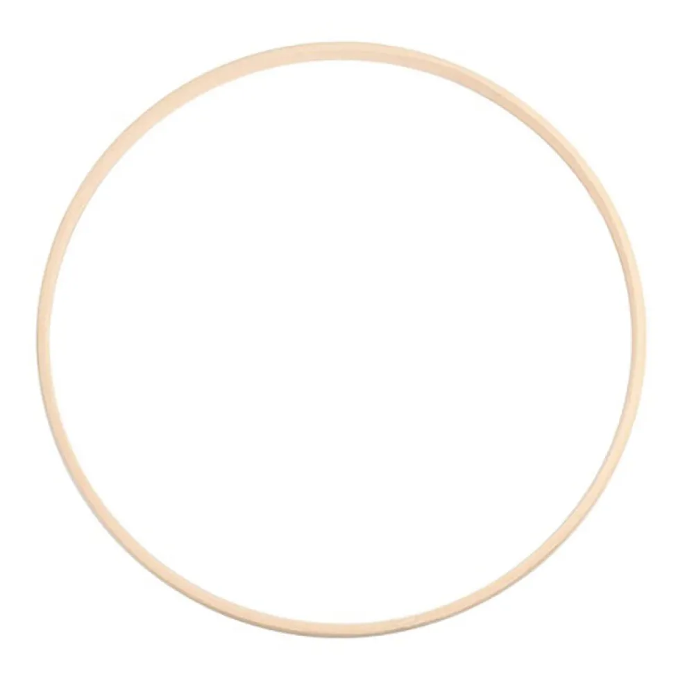 Simply Crafting Bambusowa obręcz do makramy - - Koło, 25 cm > Obręcze Drewniane