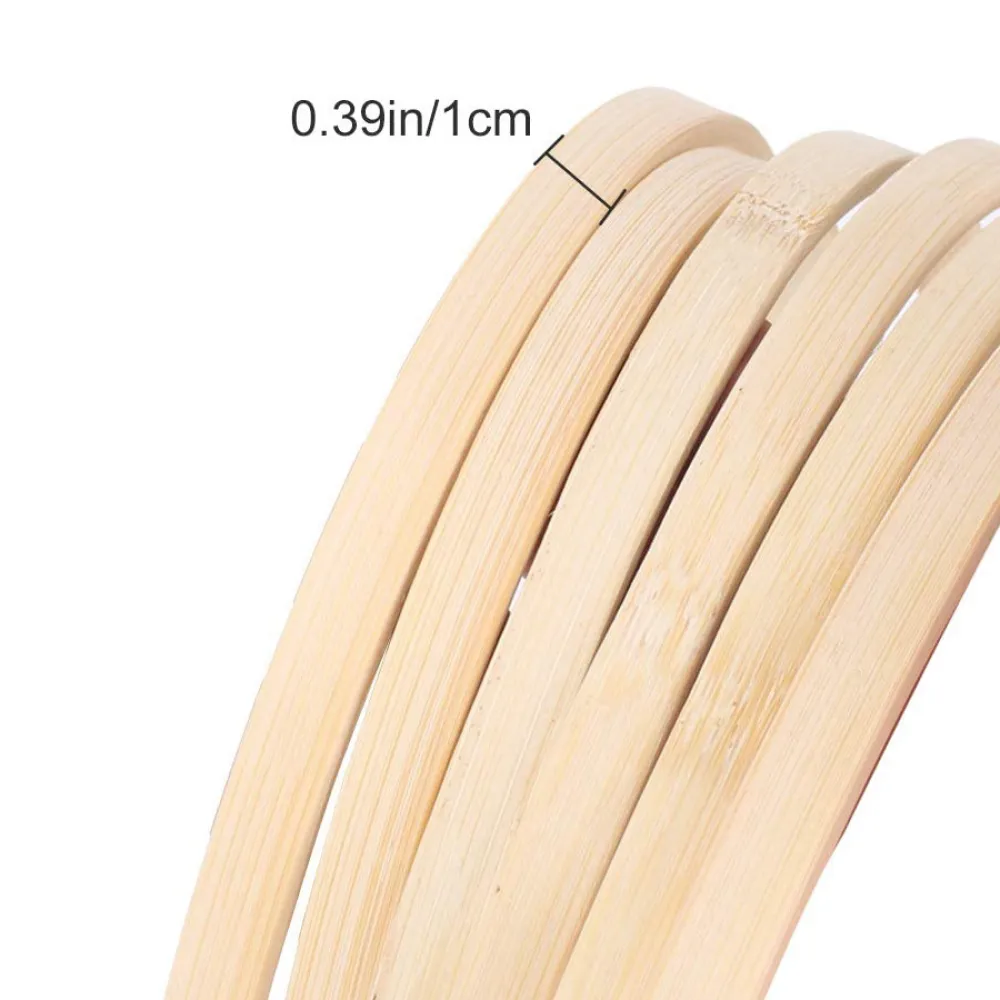 Simply Crafting Bambusowa obręcz do makramy - - Koło, 20 cm
