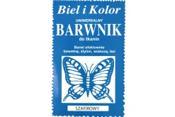 Biel i kolor Barwnik do tkanin - - szafirowy, 10 g > Farby I Pisaki Do Tkanin