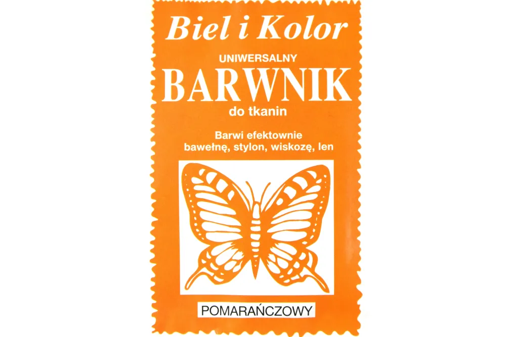 Biel i kolor Barwnik do tkanin - - pomarańczowy, 10 g