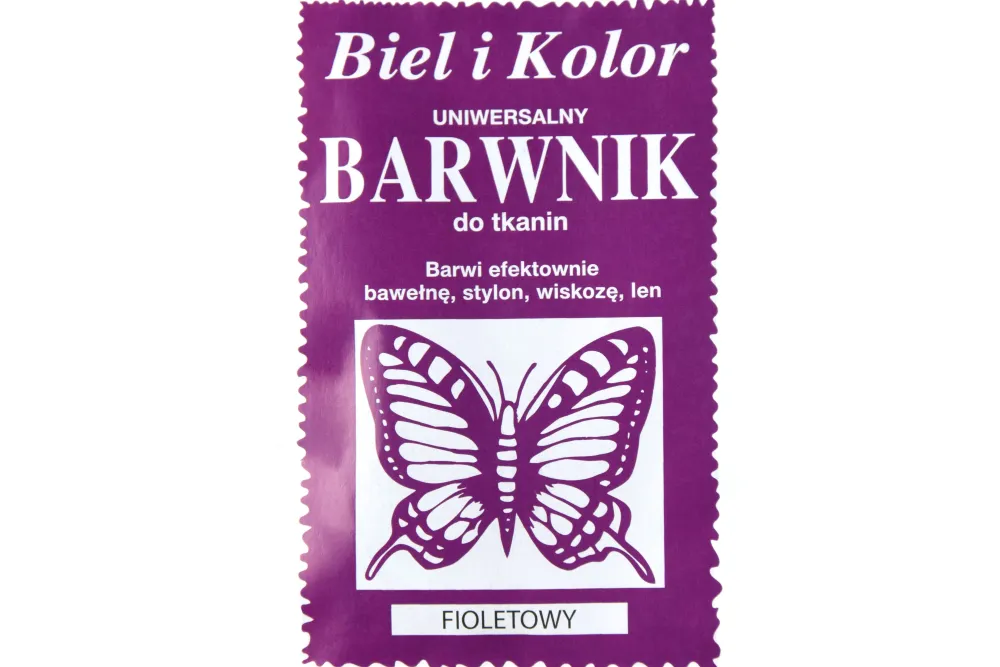 Biel i kolor Barwnik do tkanin - - fioletowy, 10 g