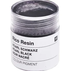 Rico Design Barwnik pigmentowy do żywicy - - Pearl Black, 3 g