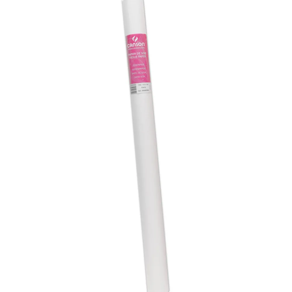 Bibuła gładka w rolce - Canson - biała, 20 g, 50 cm x 5 m > Bibuła I Krepina