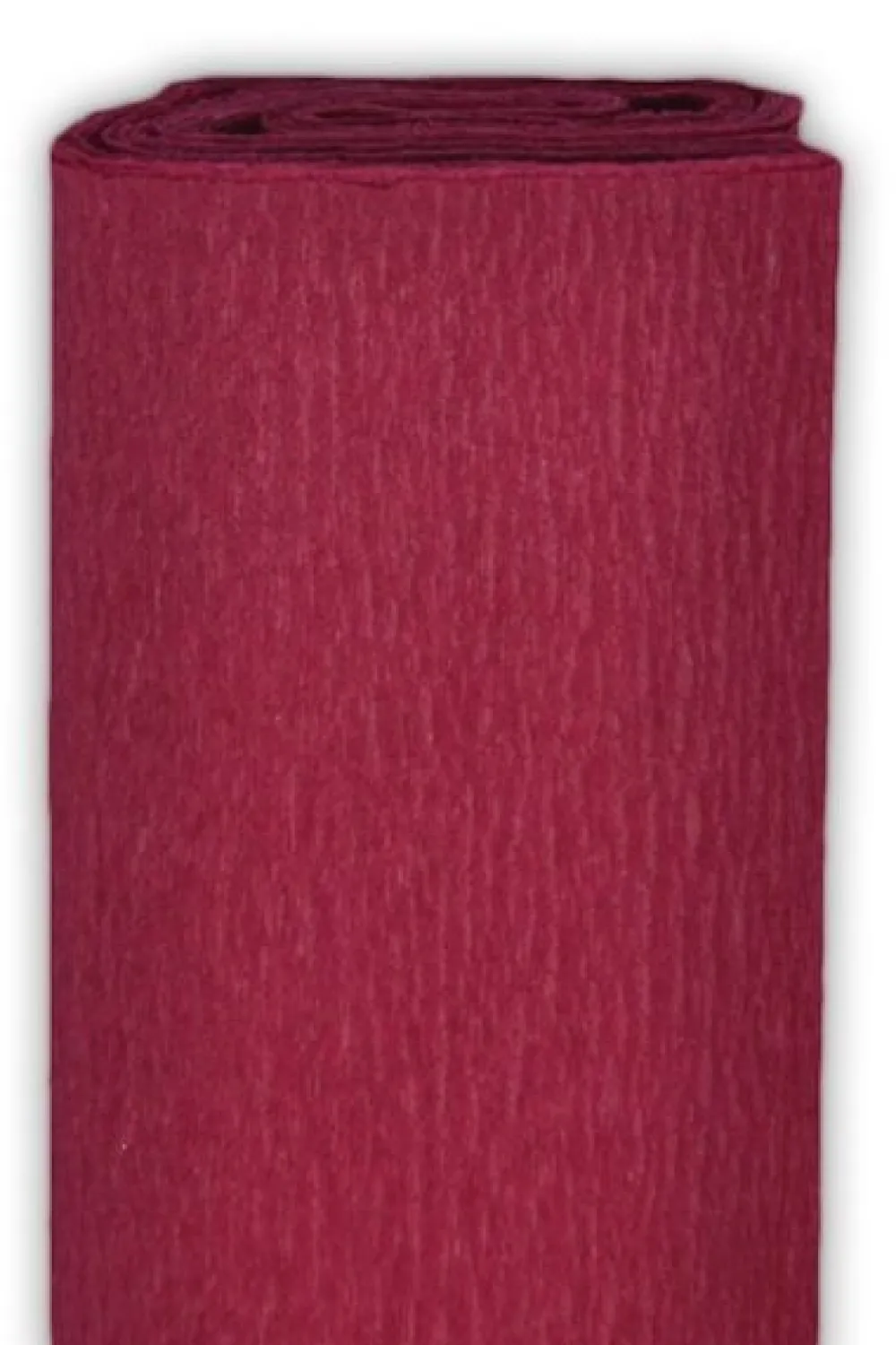 Bibuła marszczona - wiśniowa, 50 x 200 cm