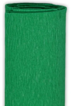 Bibuła marszczona - zielona, 50 x 200 cm